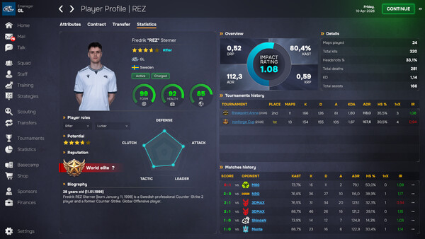 Esports Manager 2026 — скриншот 25