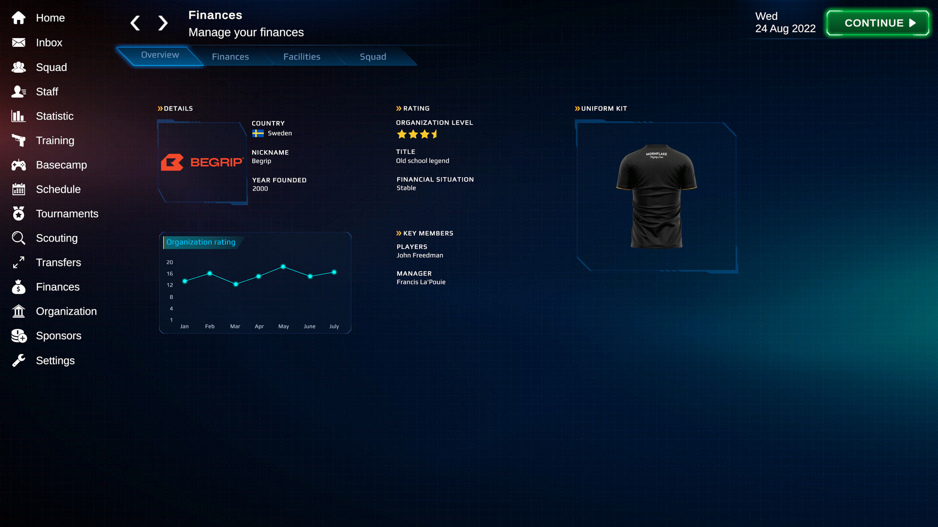 screenshot of Esports Manager 2025 8