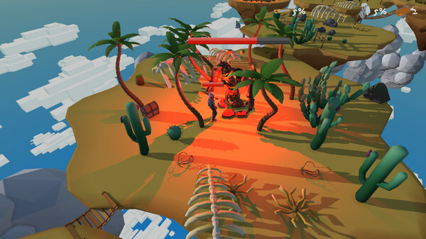 Screenshot z Skybound: Card Survival