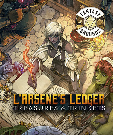 Fantasy Grounds - L'Arsene's Ledger of Treasures and Trinkets