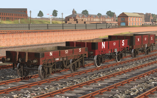 Trainz 2019 DLC - LMS/NSR Wagon Pack 1