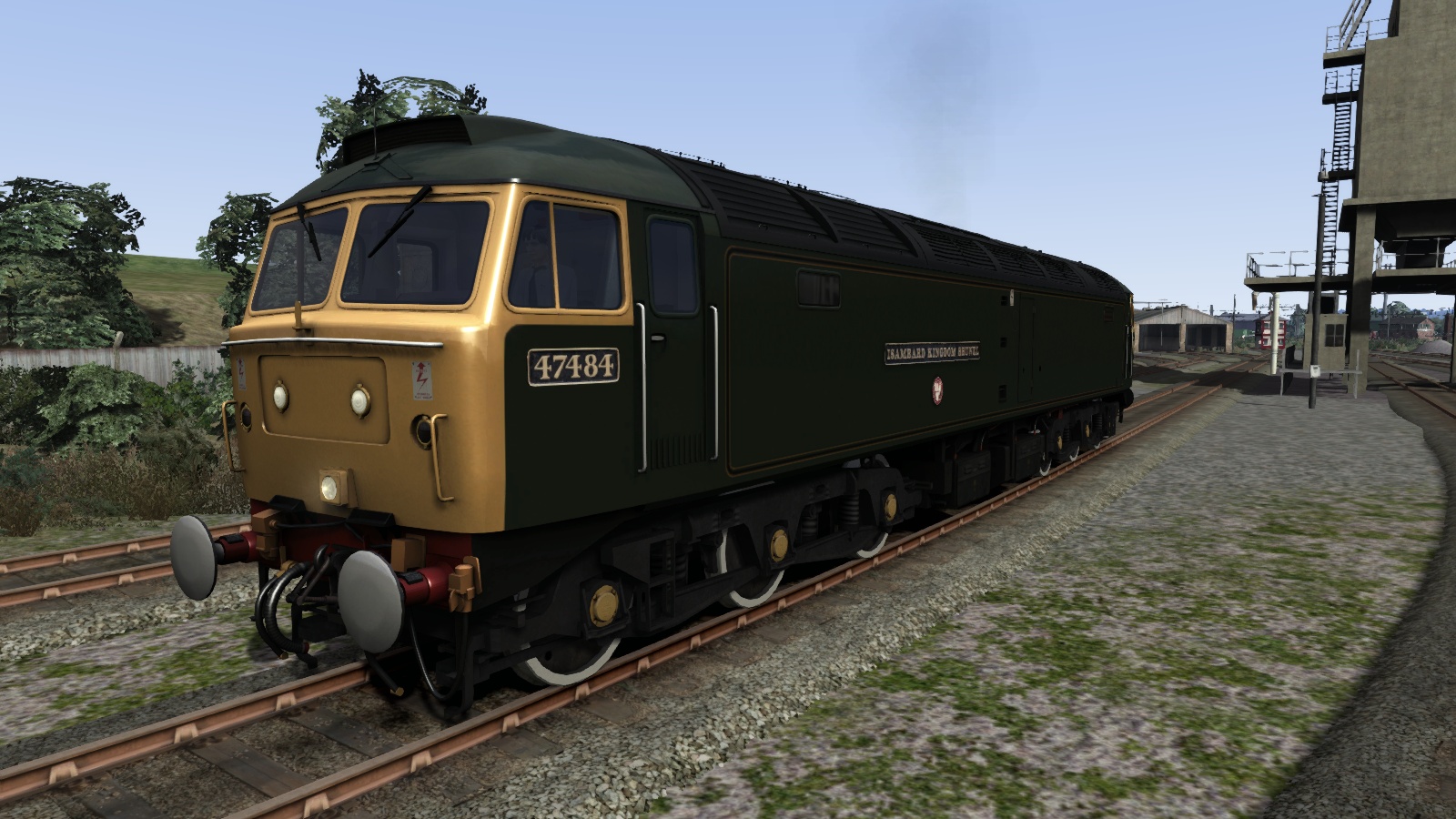 Class 47 Isambard Kingdom Brunel Livery Add-On Featured Screenshot #1