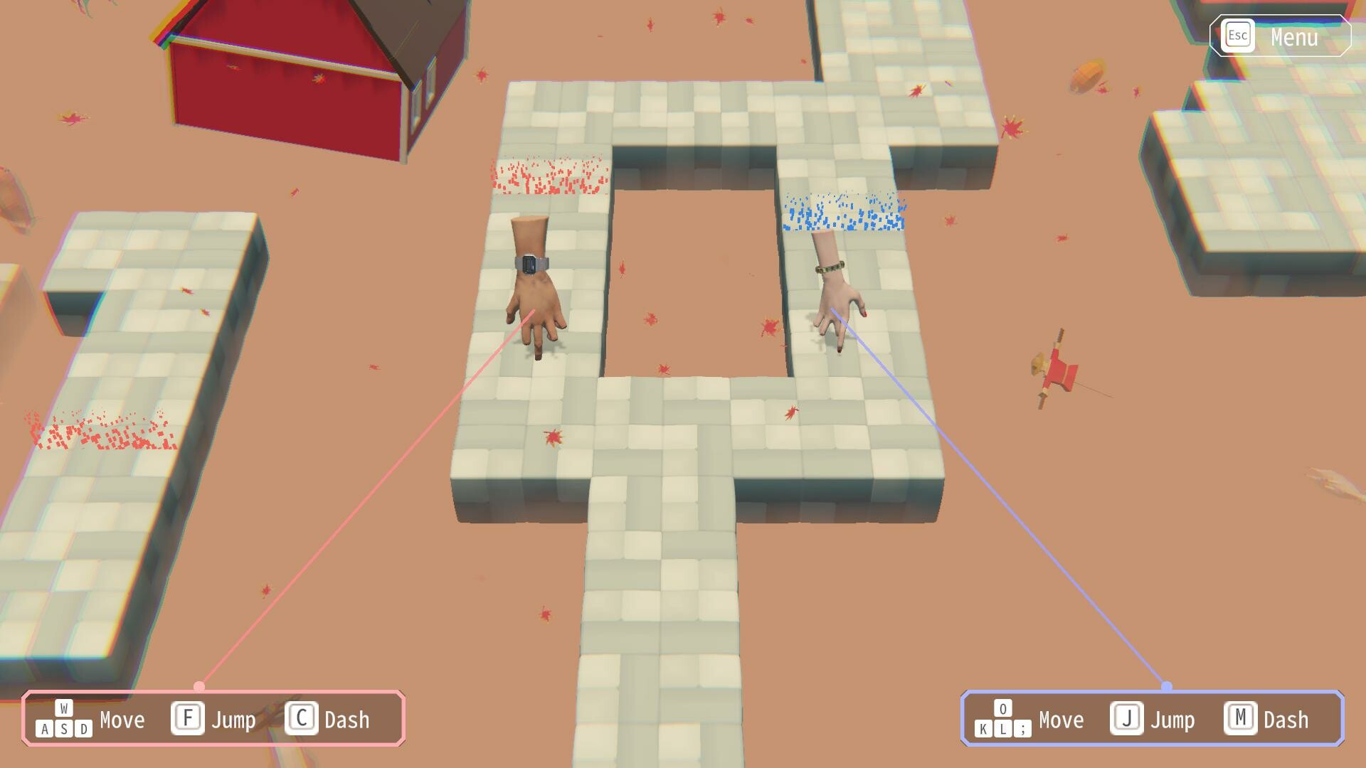 screenshot of 視覚と手の対称性についての仮説 5