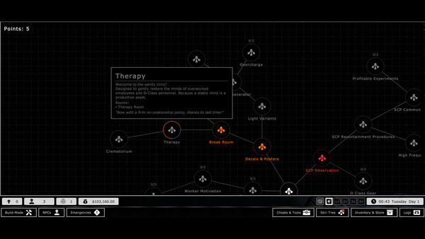 SCP Foundation Simulator