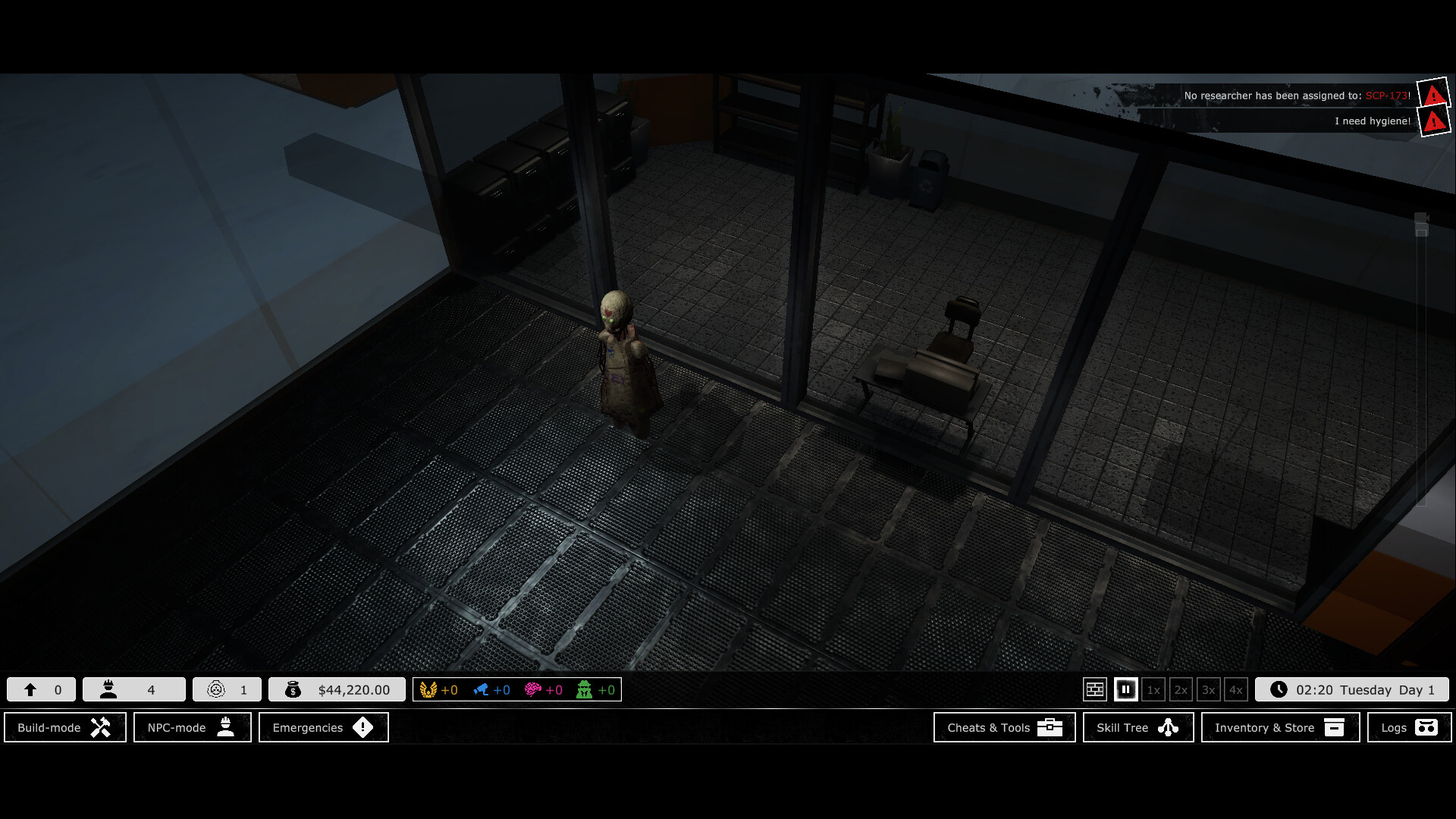 SCP New Management screenshot #1