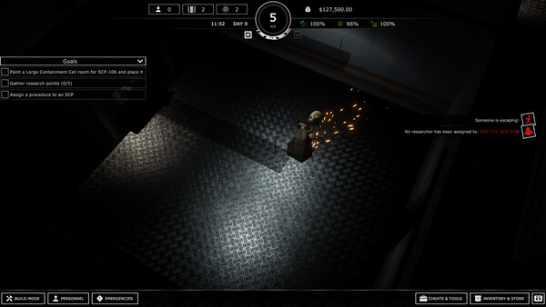 SCP New Management screenshot 1