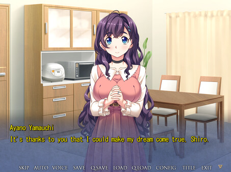 Screenshot z Unfaithful Wife: Ayano's "Netorare Report" - My gentle wife is fucking another man -