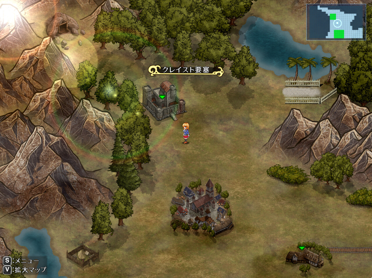 Скриншот игры Warrior Maiden Lecia and the Lost Fortress - 6