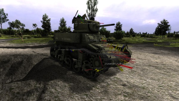 Screenshot z Graviteam Tactics: Operation Star