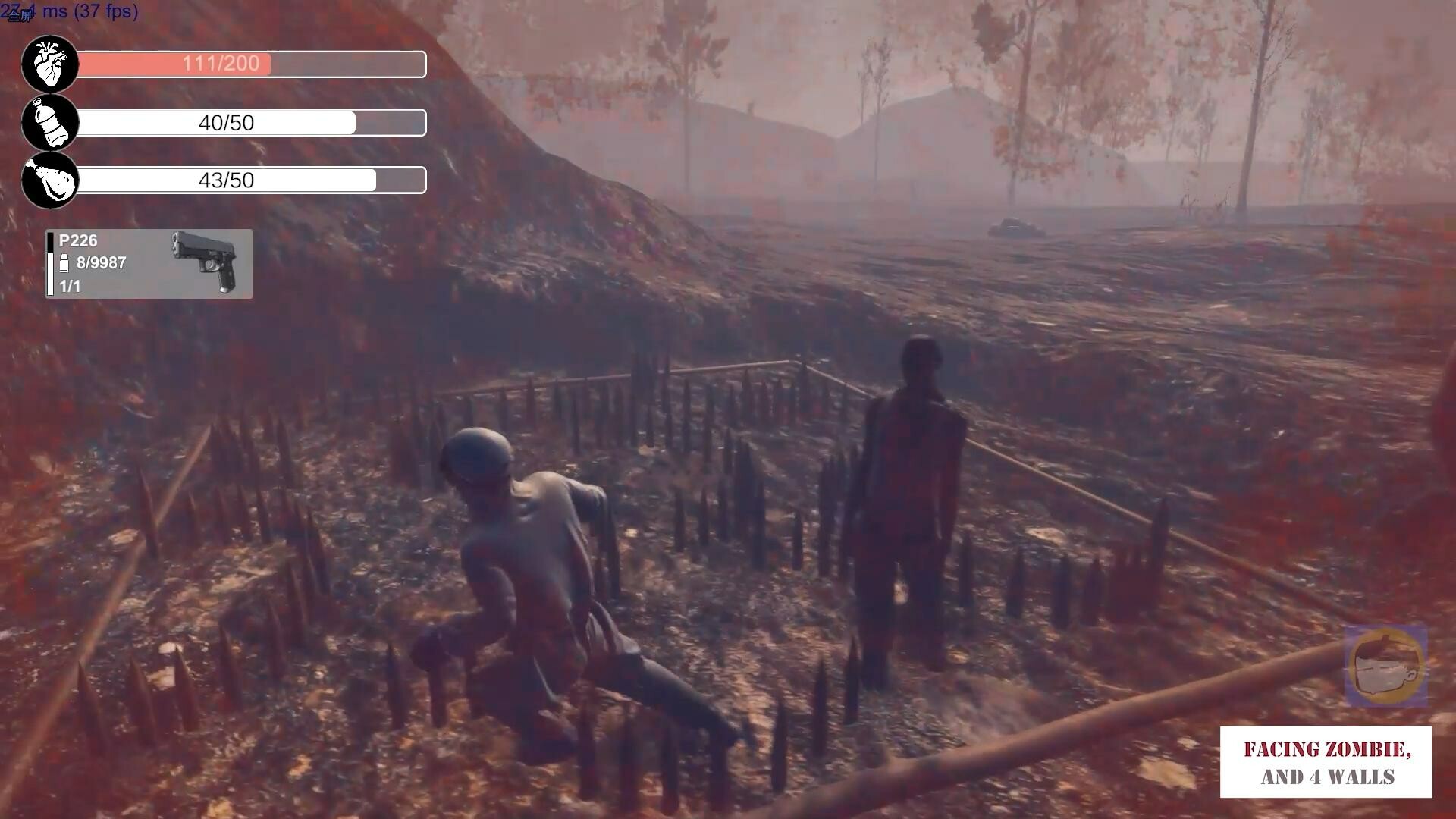 Facing Zombie,and 4 Walls screenshot #12