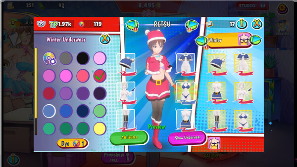 Voyeur Villa - Harem Manager scene