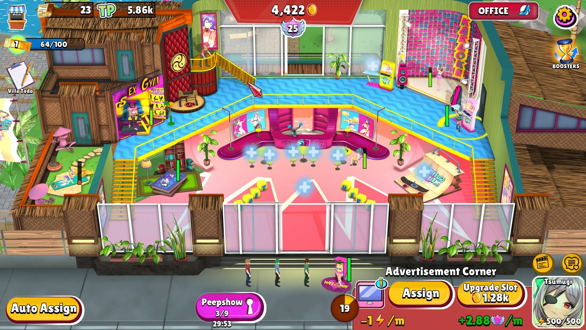 Voyeur Villa - Harem Manager screenshot #5