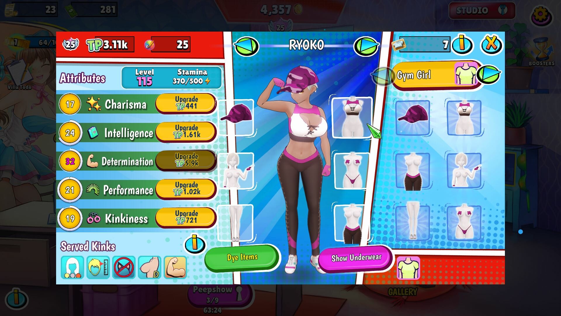 Voyeur Villa - Harem Manager screenshot 4