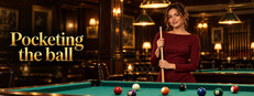 Pocketing the ball-Billiards Simulator - 8 ball- 3D pool Small Capsule Image