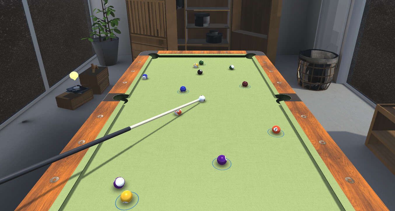 Pocketing the ball-Billiards Simulator в Steam