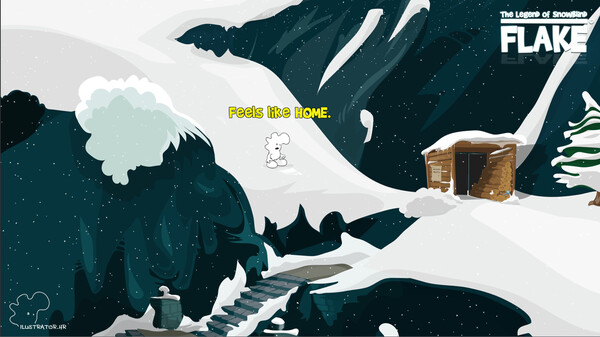 Скриншот 2 из игры FLAKE The Legend of Snowblind