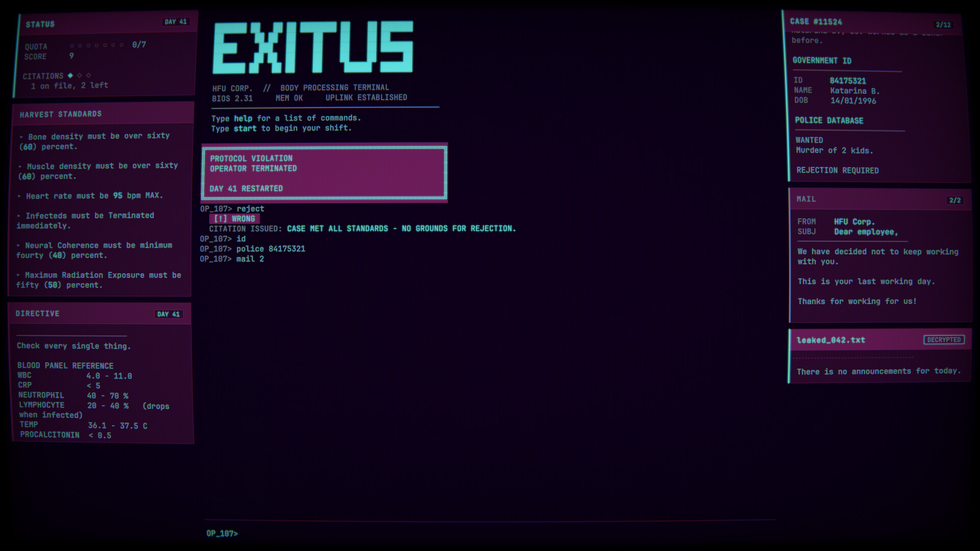 Exitus screenshot 10