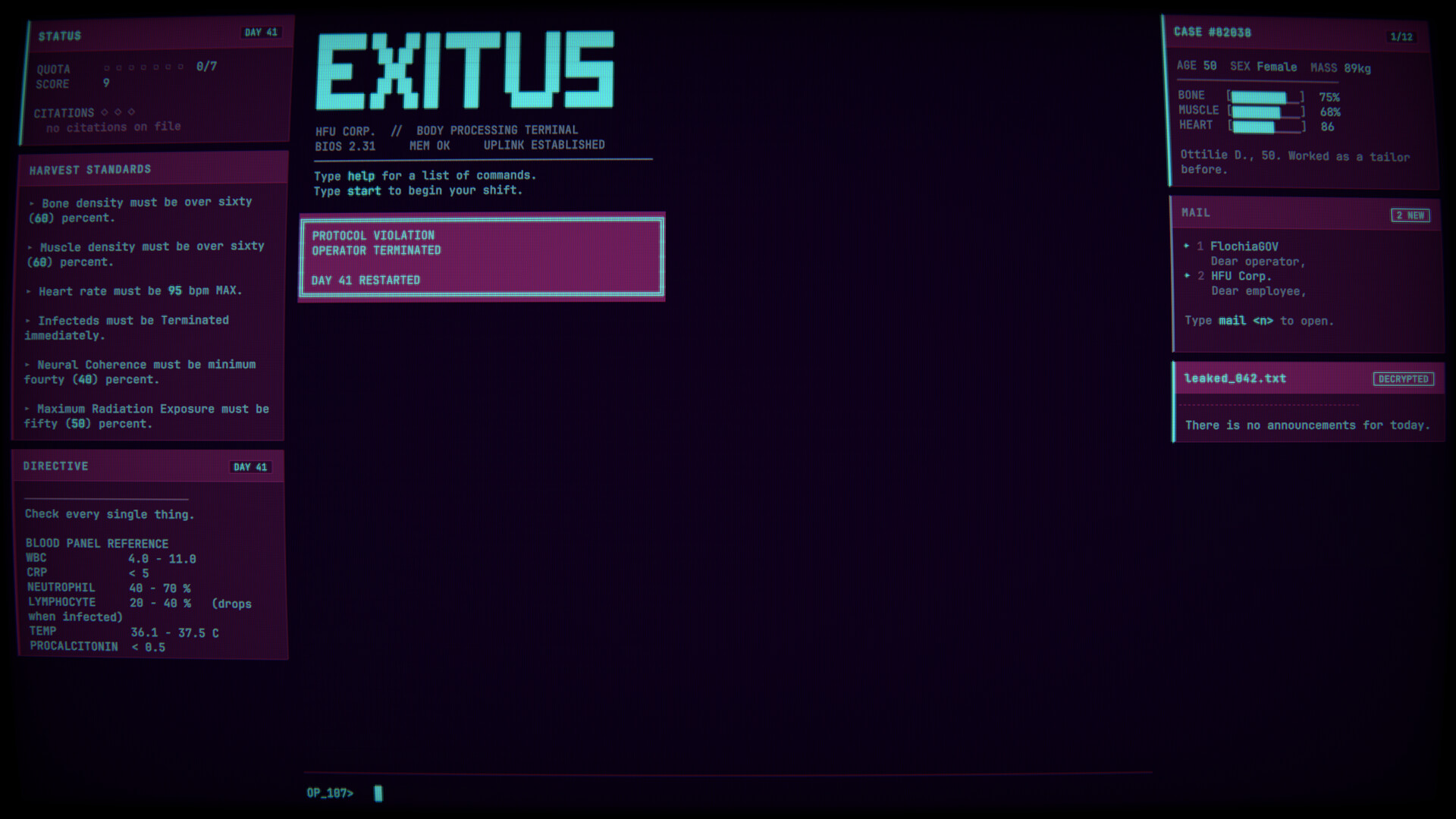 Exitus screenshot 9