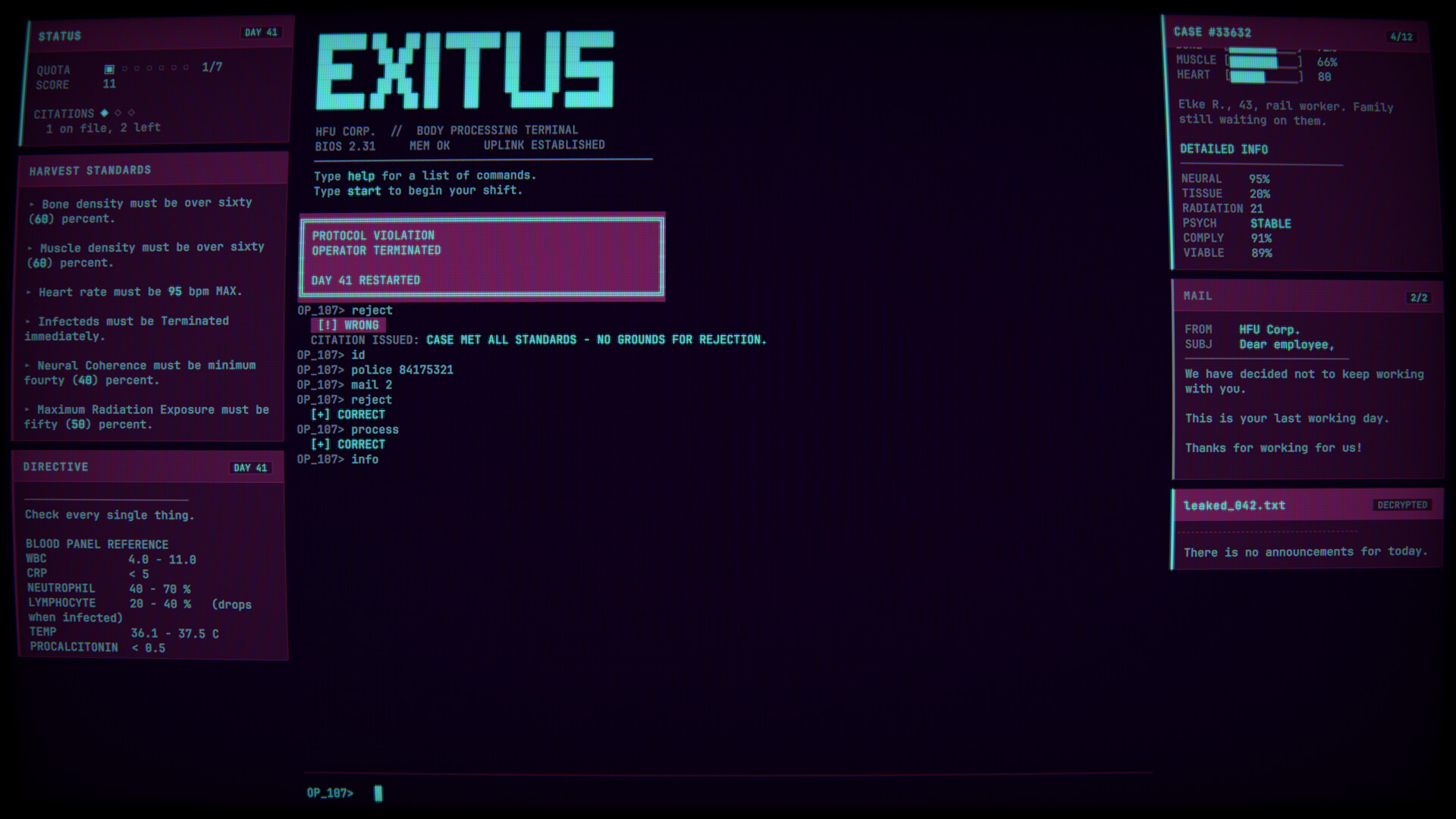 Exitus screenshot 11