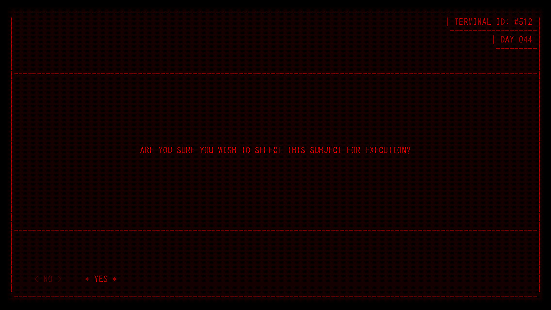 Second Thoughts: Terminal screenshot #4