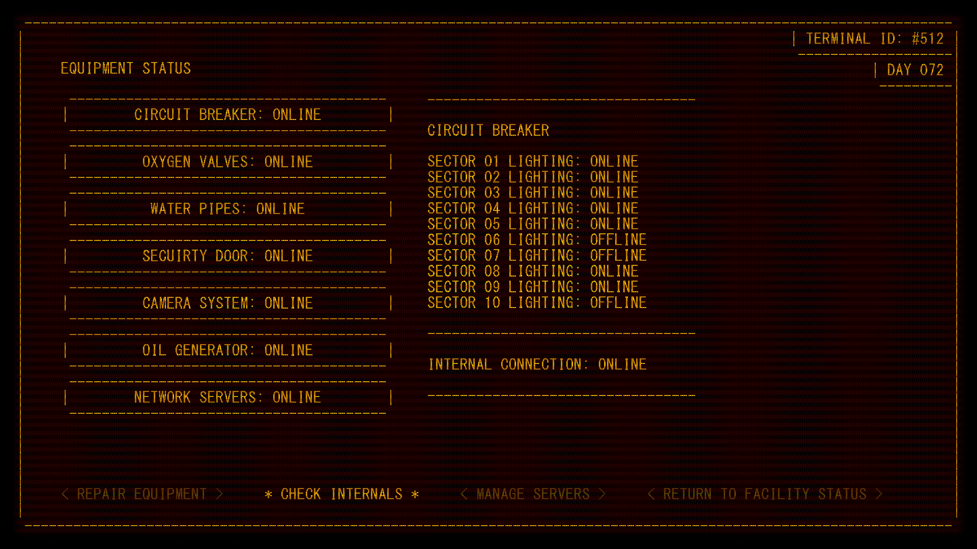 Second Thoughts: Terminal screenshot #3