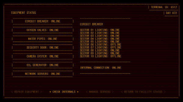 Second Thoughts: Terminal screenshot 3
