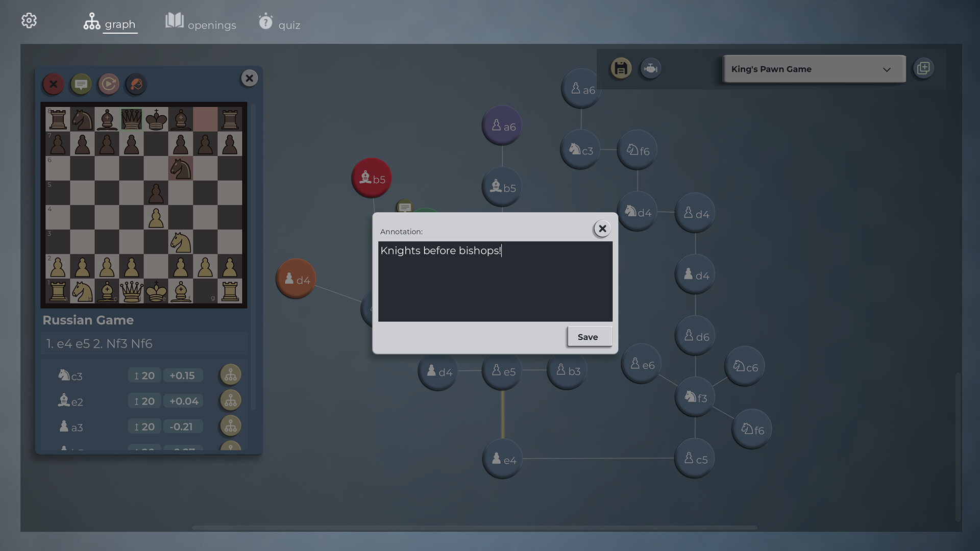 #3. Chess Opening Repertoire Builder (Steam) بواسطة: BRANE