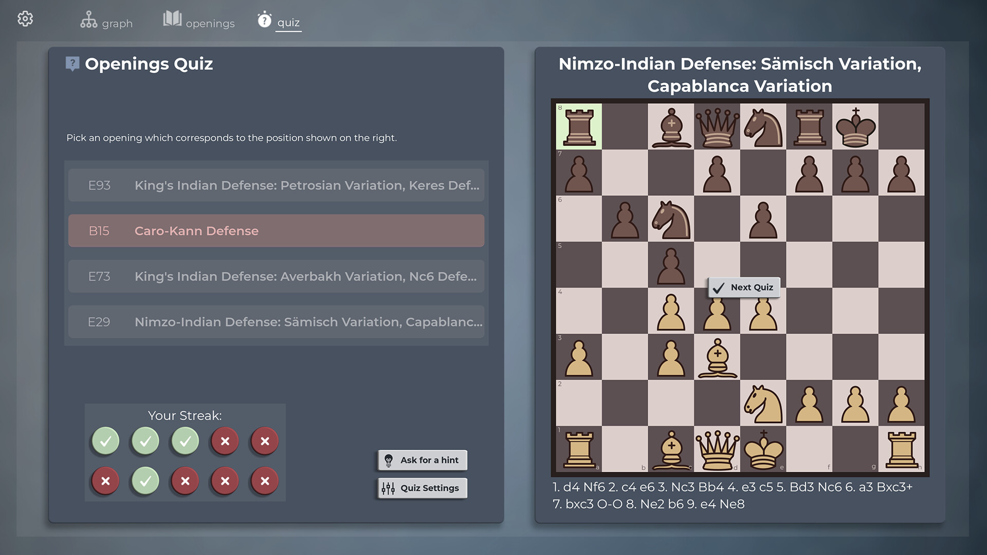 #5. Chess Opening Repertoire Builder (Steam) بواسطة: BRANE