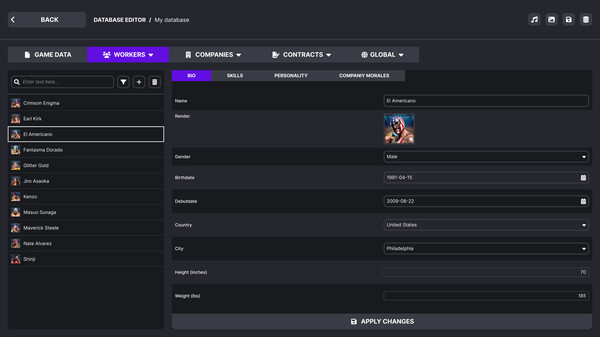 Pro Wrestling Manager screenshot 5
