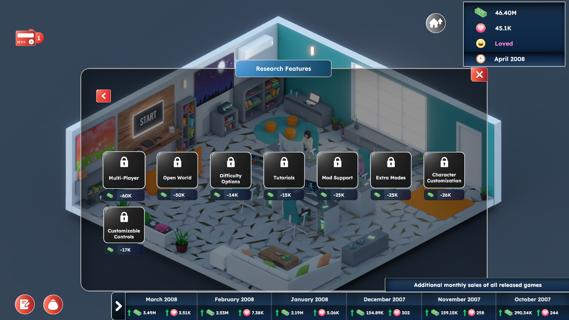 Game Builder Tycoon PC Steam