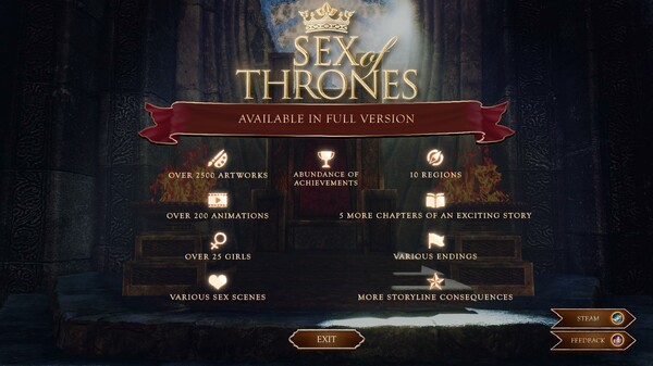 Sex of Thrones 👑 Prologue Screenshot