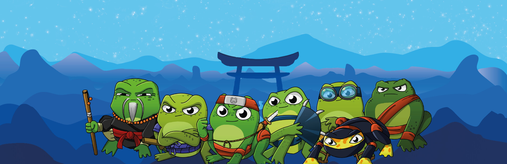 Ninja Frogs