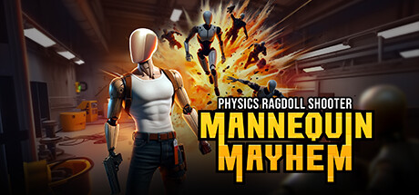 Mannequin Mayhem - Physics Ragdoll Shooter — Steam game cover