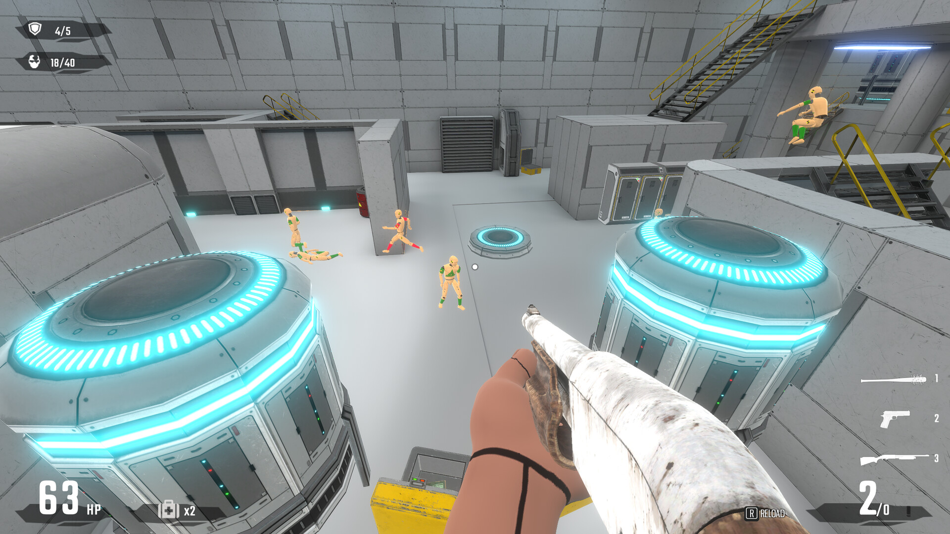 Mannequin Mayhem - Physics Ragdoll Shooterのスクリーンショット 1