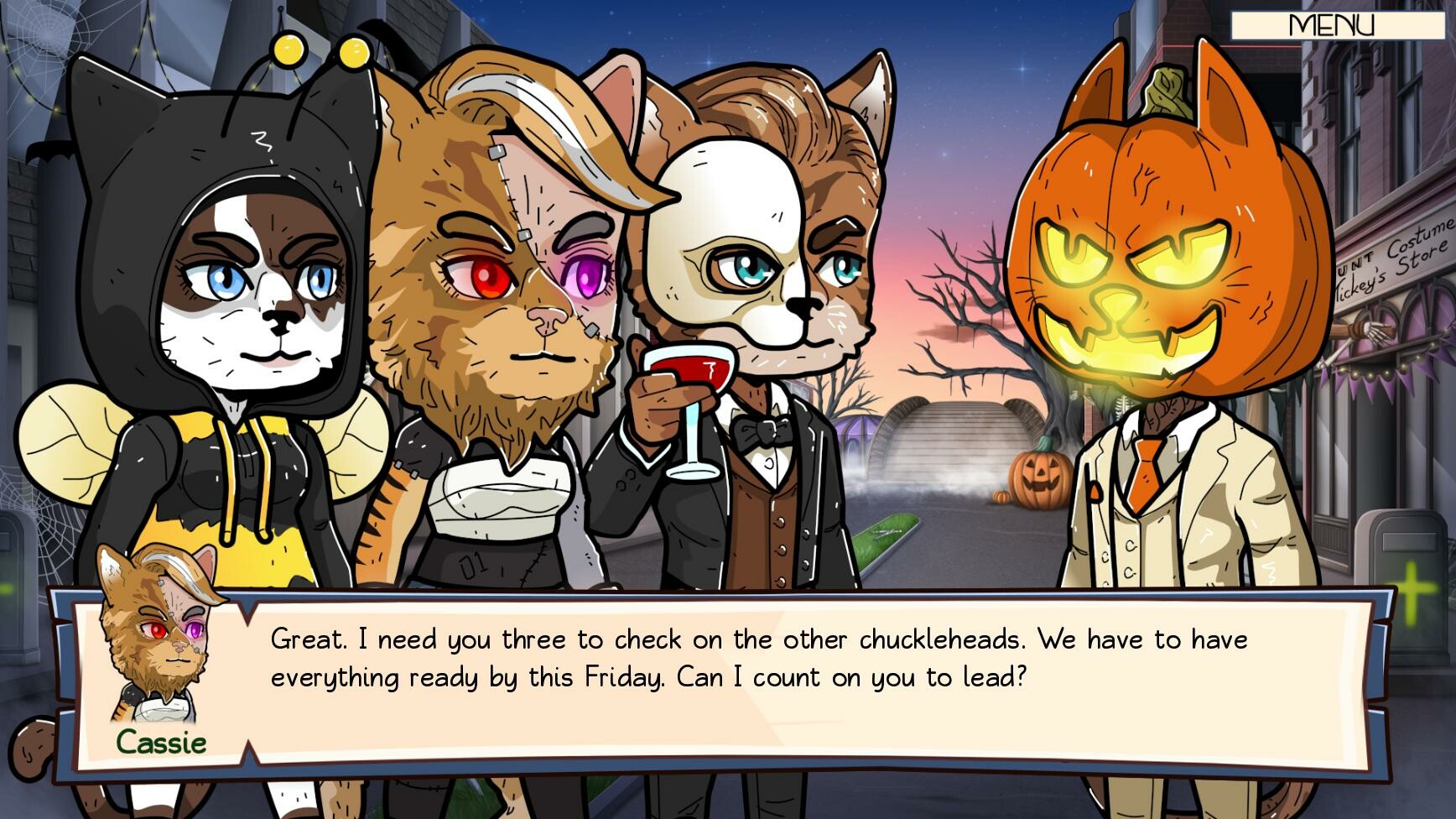 Furry Shakespeare: To Date Or Not To Date Spooky Cat Girls 2?!