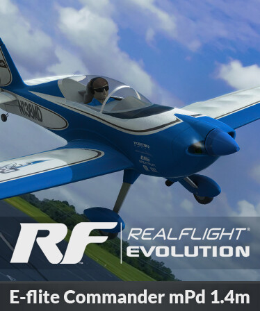 RealFlight Evolution - E-flite Commander mPd 1.4m