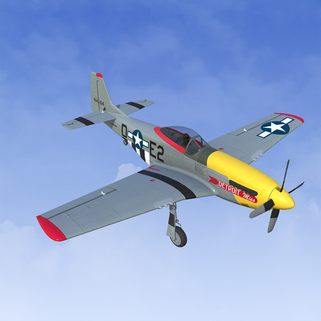 RealFlight Evolution - E-flite UMX P-51D Mustang “Detroit Miss” Featured Screenshot #1