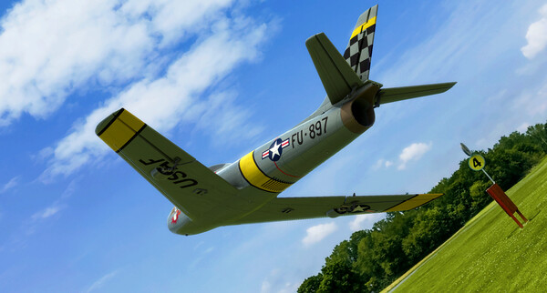 RealFlight Evolution - E-flite UMX F-86 Sabre 30mm EDF