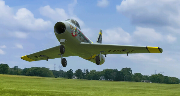 RealFlight Evolution - E-flite UMX F-86 Sabre 30mm EDF