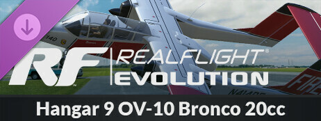 RealFlight Evolution - Hangar 9 OV-10 Bronco 20cc cover art