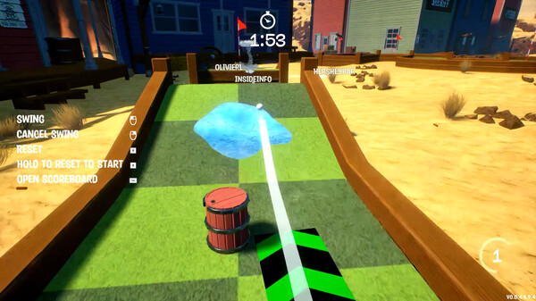 Screenshot z Golf Gambit Screenshot z Golf Gambit