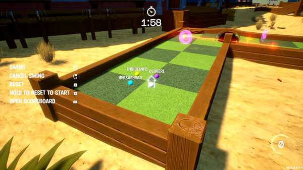 Screenshot z Golf Gambit Screenshot z Golf Gambit
