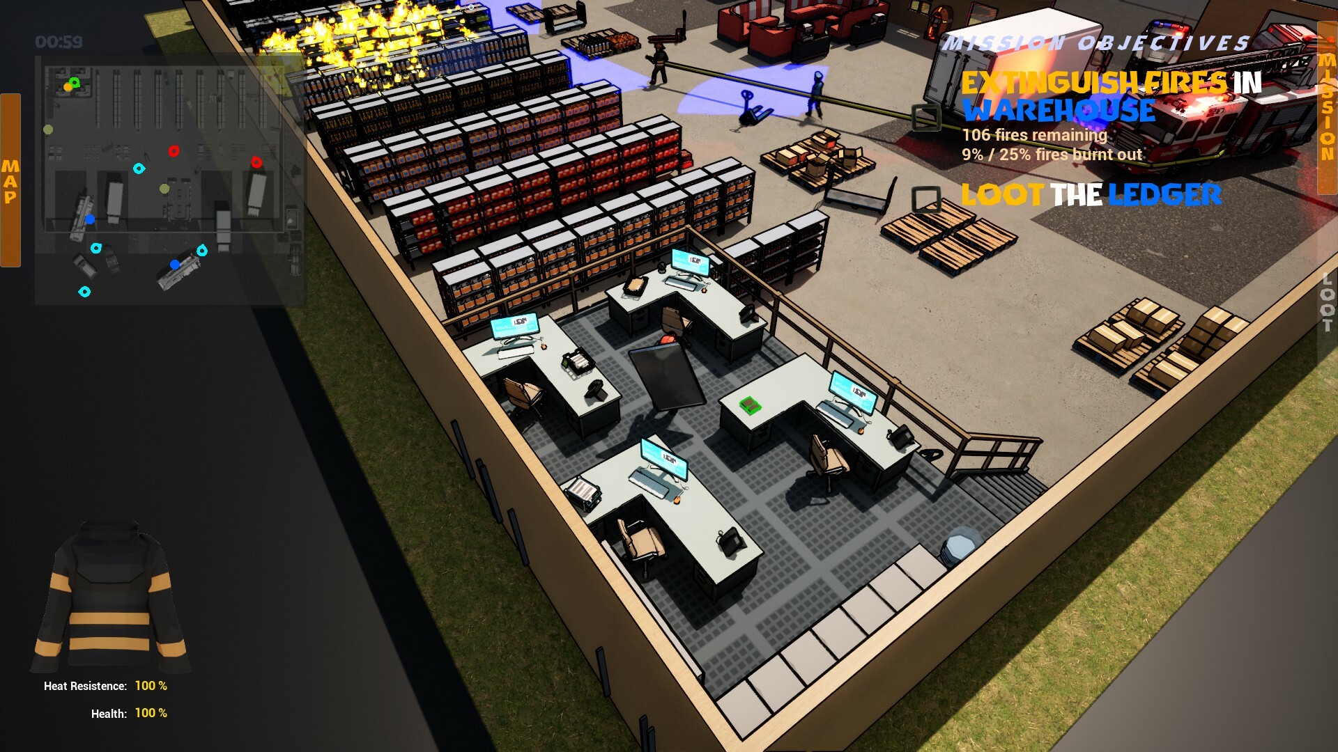 #2. Fire Thief (Steam) 由: Anthony Rietkerk