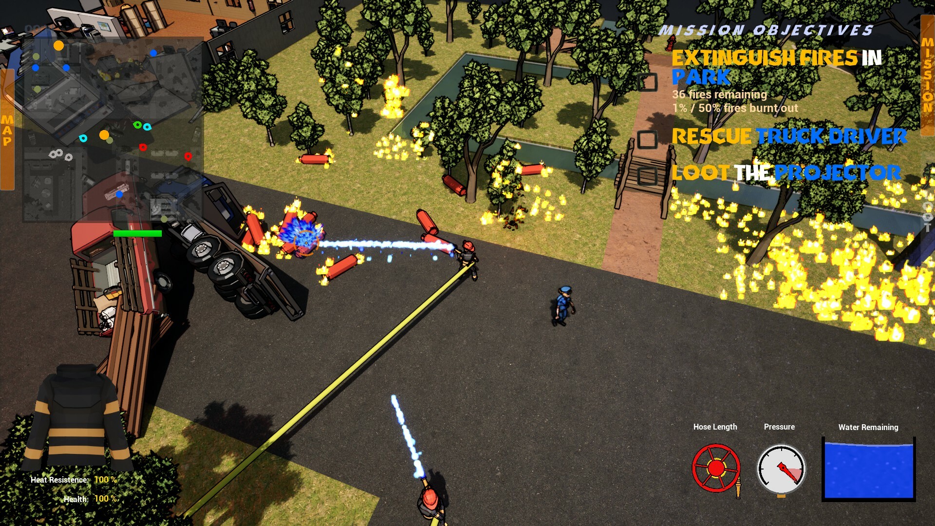 #5. Fire Thief (Steam) 由: Anthony Rietkerk