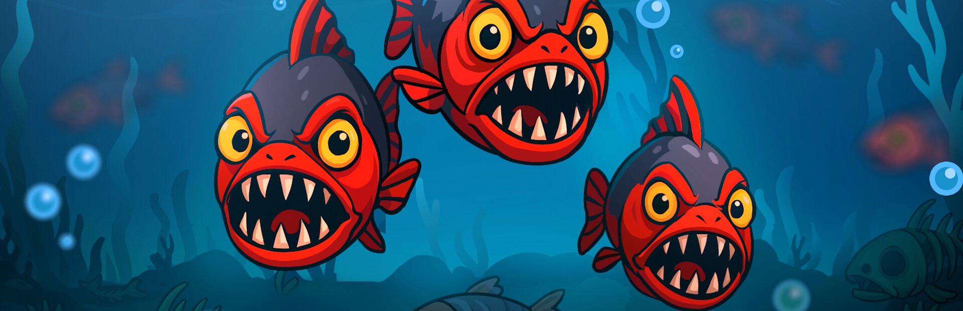 Piranha Feeding