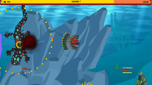 Screenshot z Piranha Feeding