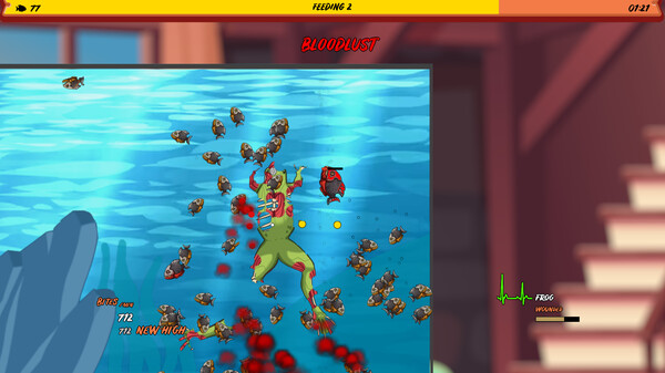 Скриншот 1 из игры Piranha Feeding