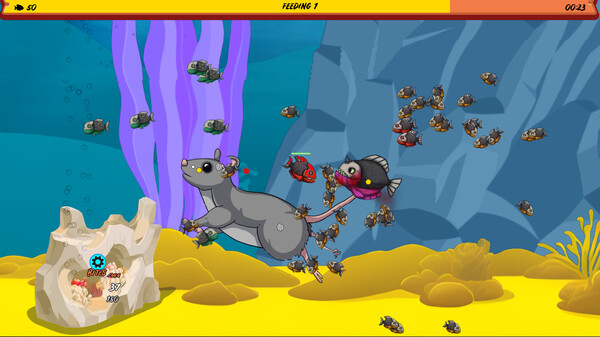 Скриншот 2 из игры Piranha Feeding