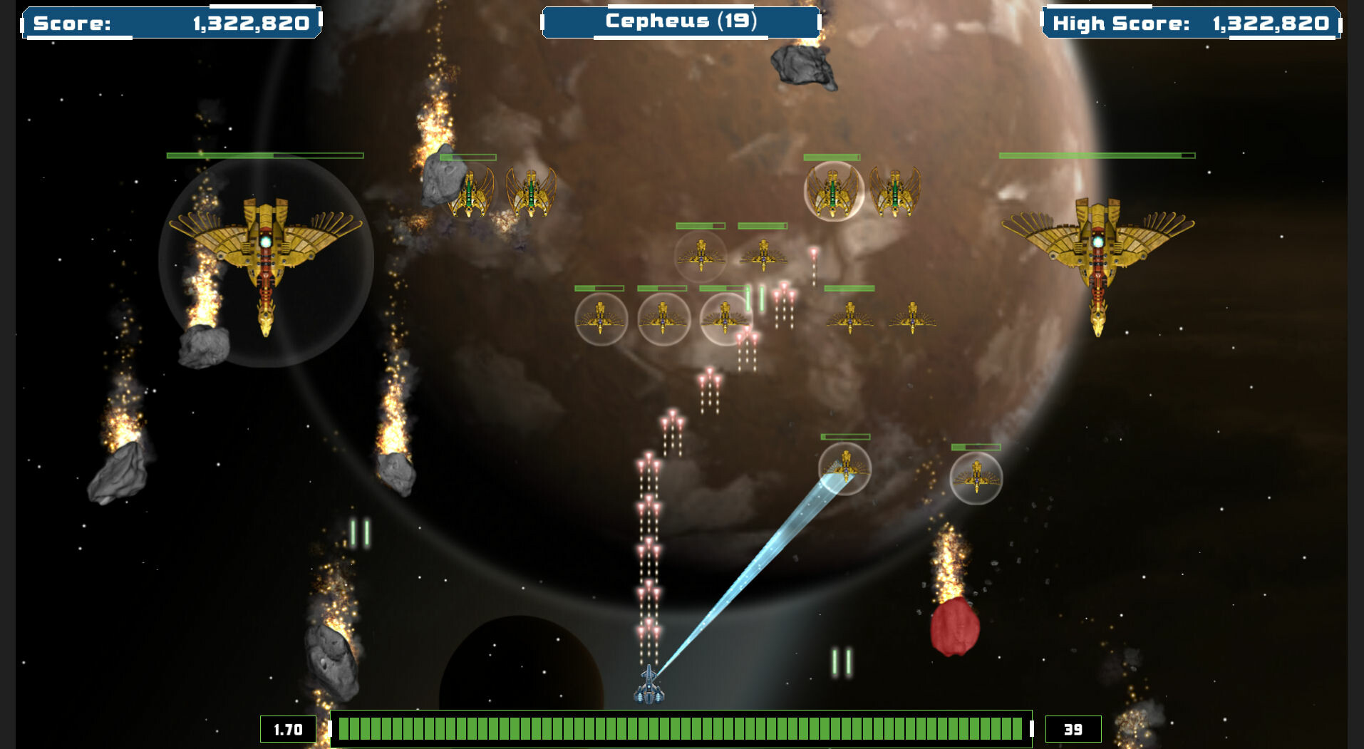 #6. Gratuitous Space Shooty Game (Steam) Podle: Positech Games