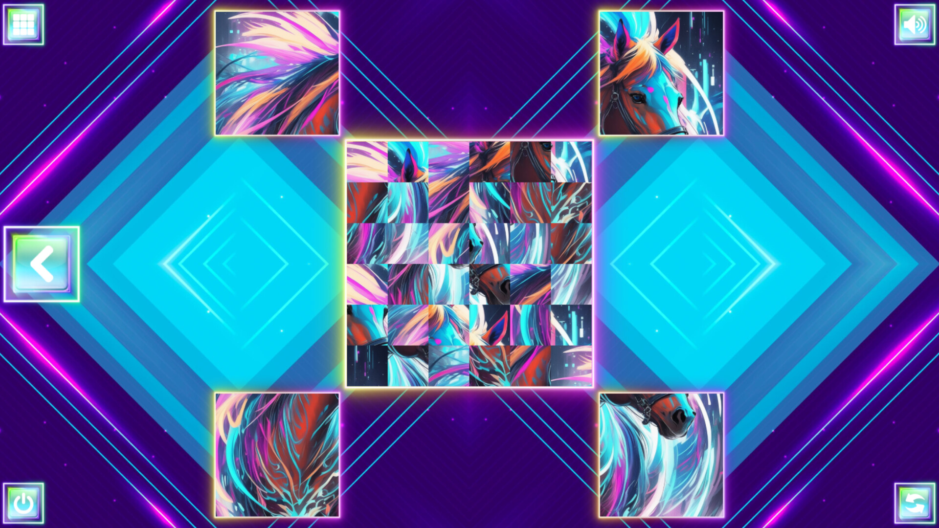 Neon Fantasy: Horses screenshot 7